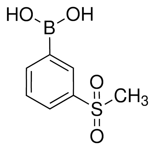3-(Methylsulfonyl)phenylboronic acid structure, CAS 373384-18-0