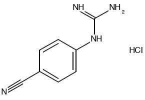 N-(4-Cyanophenyl)guanidine hydrochloride structure, CAS 373690-68-7