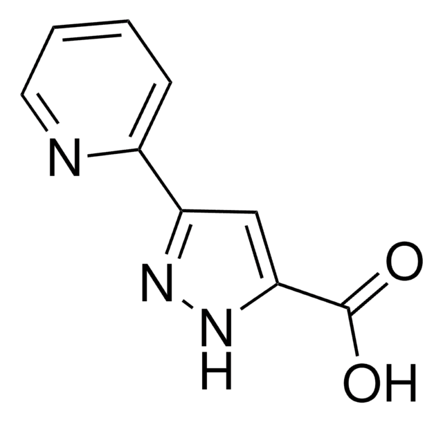5-Pyridin-2-yl-1H-pyrazole-3-carboxylic acid structure, CAS 374064-02-5