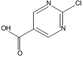 2-Chloropyrimidine-5-carboxylic acid structure, CAS 374068-01-6