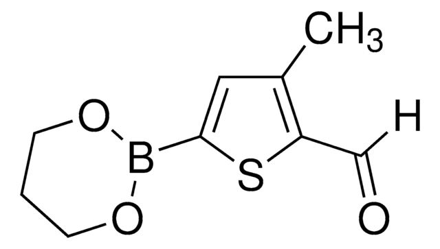 5-(1,3,2-Dioxaborinan-2-yl)-3-methylthiophene-2-carboxaldehyde structure, CAS 374537-98-1