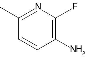 3-Amino-2-fluoro-6-methylpyridine structure, CAS 374633-34-8