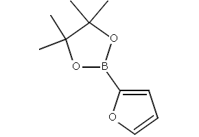 2-Furanboronic acid pinacol ester structure, CAS 374790-93-9