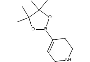 1,2,3,6-Tetrahydropyridine-4-boronic acid pinacol ester structure, CAS 375853-82-0