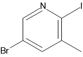 5-Bromo-2-iodo-3-methylpyridine structure, CAS 376587-52-9