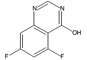 5,7-Difluoro-3,4-dihydroquinazolin-4-one structure, CAS 379228-58-7
