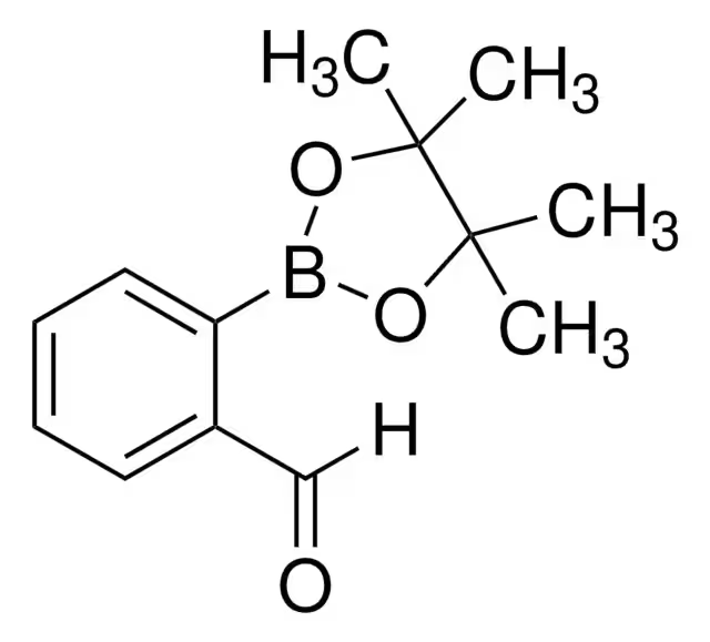 2-Formylphenylboronic acid pinacol ester structure, CAS 380151-85-9