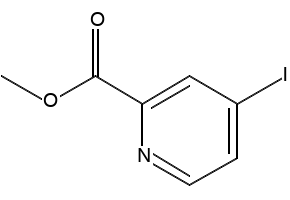 Methyl 4-iodopyridine-2-carboxylate structure, CAS 380381-28-2