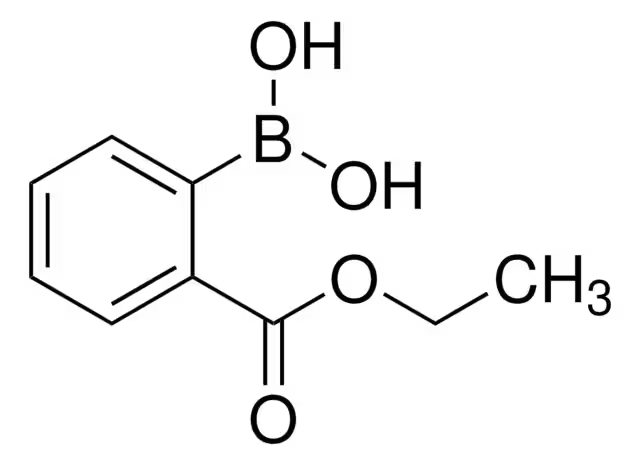 2-Ethoxycarbonylbenzeneboronic acid structure, CAS 380430-53-5