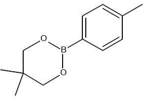 4-Methylbenzeneboronic acid neopentyl glycol ester structure, CAS 380481-66-3