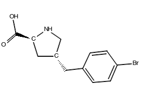 2-(4-Bromobenzyl)pyrrolidine structure, CAS 383127-68-2