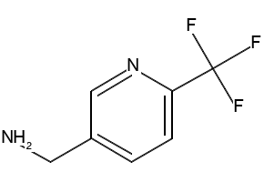 3-(Aminomethyl)-6-(trifluoromethyl)pyridine structure, CAS 387350-39-2