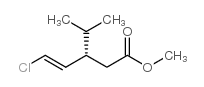 Methyl (2S,4E)-5-chloro-2-isopropylpent-4-enoate structure, CAS 387353-77-7