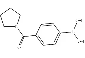 4-(Pyrrolidine-1-carbonyl)phenylboronic acid structure, CAS 389621-81-2