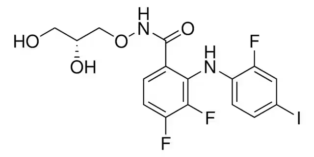 PD 0325901 structure, CAS 391210-10-9
