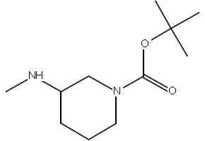 N-Boc-3-methylamino piperidine structure, CAS 392331-89-4
