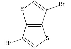 3,6-Dibromothieno[3,2-b]thiophene structure, CAS 392662-65-6