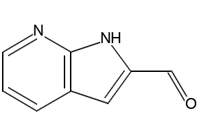 1H-Pyrrolo[2,3-b]pyridine-2-carboxaldehyde structure, CAS 394223-03-1