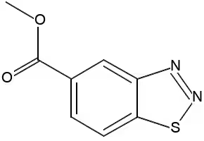 1,2,3-Benzothiadiazole-5-carboxaldehyde structure, CAS 394223-15-5