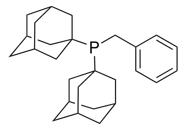 Di(1-adamantyl)benzylphosphine structure, CAS 395116-70-8