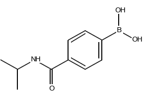 4-(N-Isopropylaminocarbonyl)phenylboronic acid structure, CAS 397843-67-3