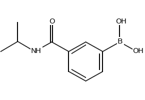 [3-(N-Isopropylaminocarbonyl)phenyl]boronic acid structure, CAS 397843-69-5
