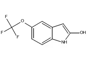 5-(Trifluoromethoxy)oxindole structure, CAS 403853-48-5