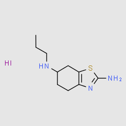 Pramipexole hydriodide structure, CAS 404875-32-7