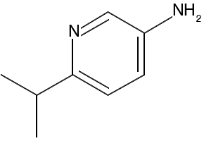 3-Amino-6-isopropylpyridine structure, CAS 405103-02-8