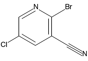 5-Bromo-2-chloronicotinonitrile structure, CAS 405224-23-9