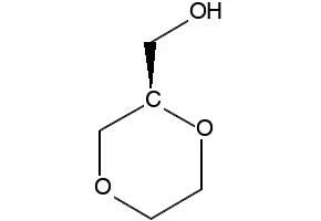 (2R)-1,4-Dioxane-2-methanol structure, CAS 406913-88-0