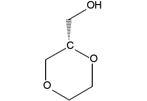 (2S)-1,4-Dioxan-2-yl-methanol structure, CAS 406913-93-7