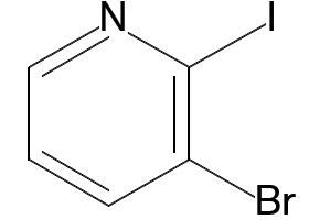 3-Bromo-2-iodopyridine structure, CAS 408502-43-2