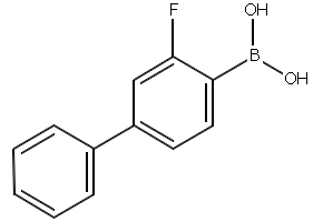 3-Fluoro-4-biphenylboronic acid structure, CAS 409108-13-0