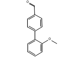 2'-Methoxybiphenyl-4-carbaldehyde structure, CAS 421553-62-0