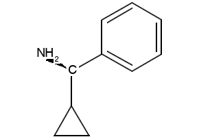 [(R)-Cyclopropyl(phenyl)methyl]amine structure, CAS 434307-26-3