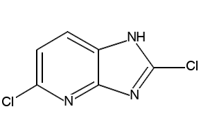 2,5-Dichloro-1H-imidazo[4,5-b]pyridine structure, CAS 438190-90-0