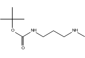 tert-Butyl 3-(methylamino)propylcarbamate structure, CAS 442514-22-9