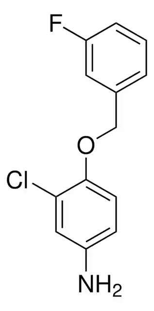 3-Chloro-4-(3-fluorobenzyloxy)nitrobenzene structure, CAS 443882-99-3
