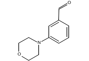 3-Morpholinobenzaldehyde structure, CAS 446866-87-1