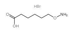 6-Aminooxyhexanoic acid hydrobromide structure, CAS 448954-98-1
