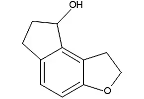 2,6,7,8-Tetrahydro-1H-indeno[5,4-b]furan-8-ylethylamine structure, CAS 448964-37-2