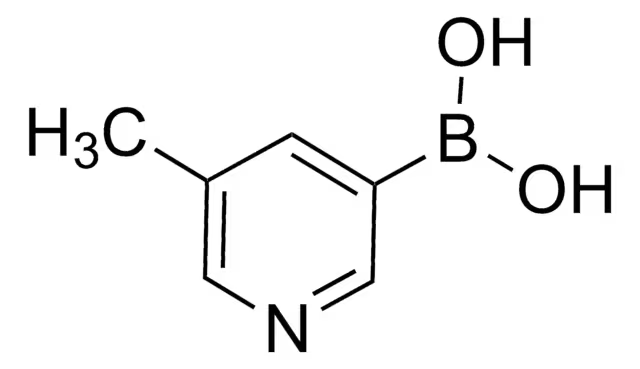 5-Bromopyridine-3-boronic acid structure, CAS 452972-09-7
