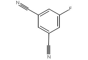 3,5-Dicyanofluorobenzene structure, CAS 453565-55-4
