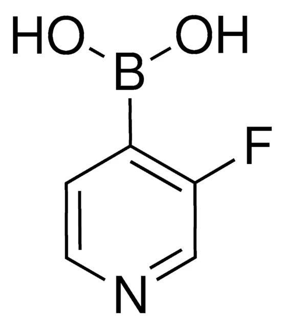 3-Fluoropyridine-4-boronic acid structure, CAS 458532-97-3