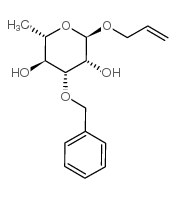 Allyl 3-O-benzyl-alpha-L-rhamnopyranoside structure, CAS 460745-20-4