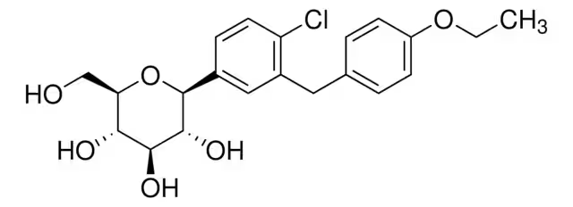 Dapagliflozin structure, CAS 461432-26-8