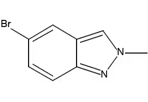 5-Bromo-2-methyl-2H-indazole structure, CAS 465529-56-0