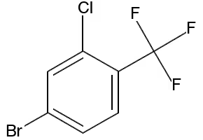 4-Bromo-2-chlorobenzotrifluoride structure, CAS 467435-07-0