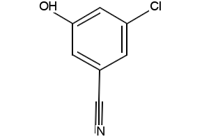 3-Chloro-5-hydroxybenzonitrile structure, CAS 473923-97-6